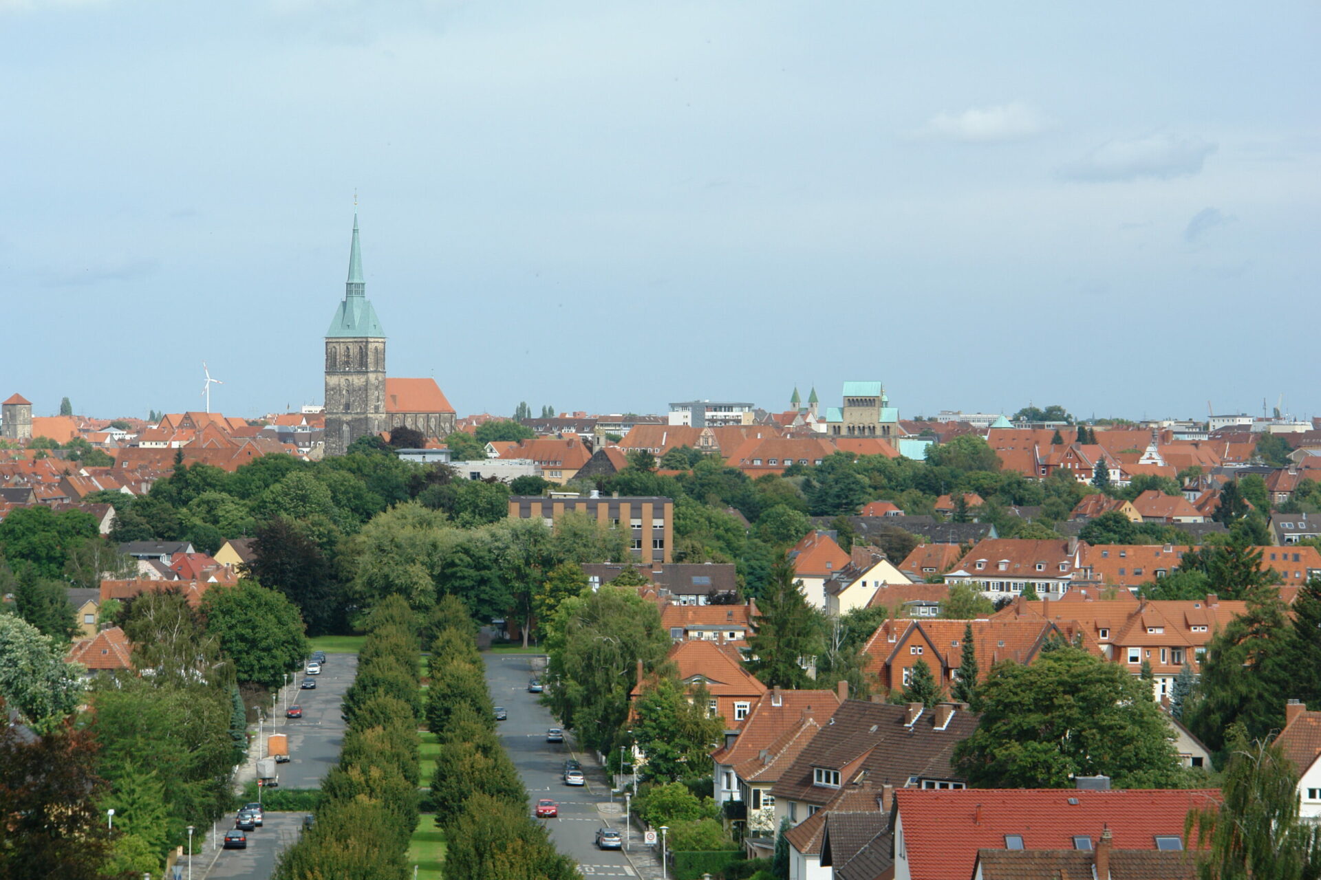 Hildesheim 20 20Blick 20vom 20Bergh C3 B6zchen